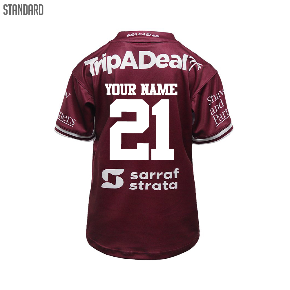 Details about   Manly Sea Eagles 2021 NRL Toddler Home Jersey 