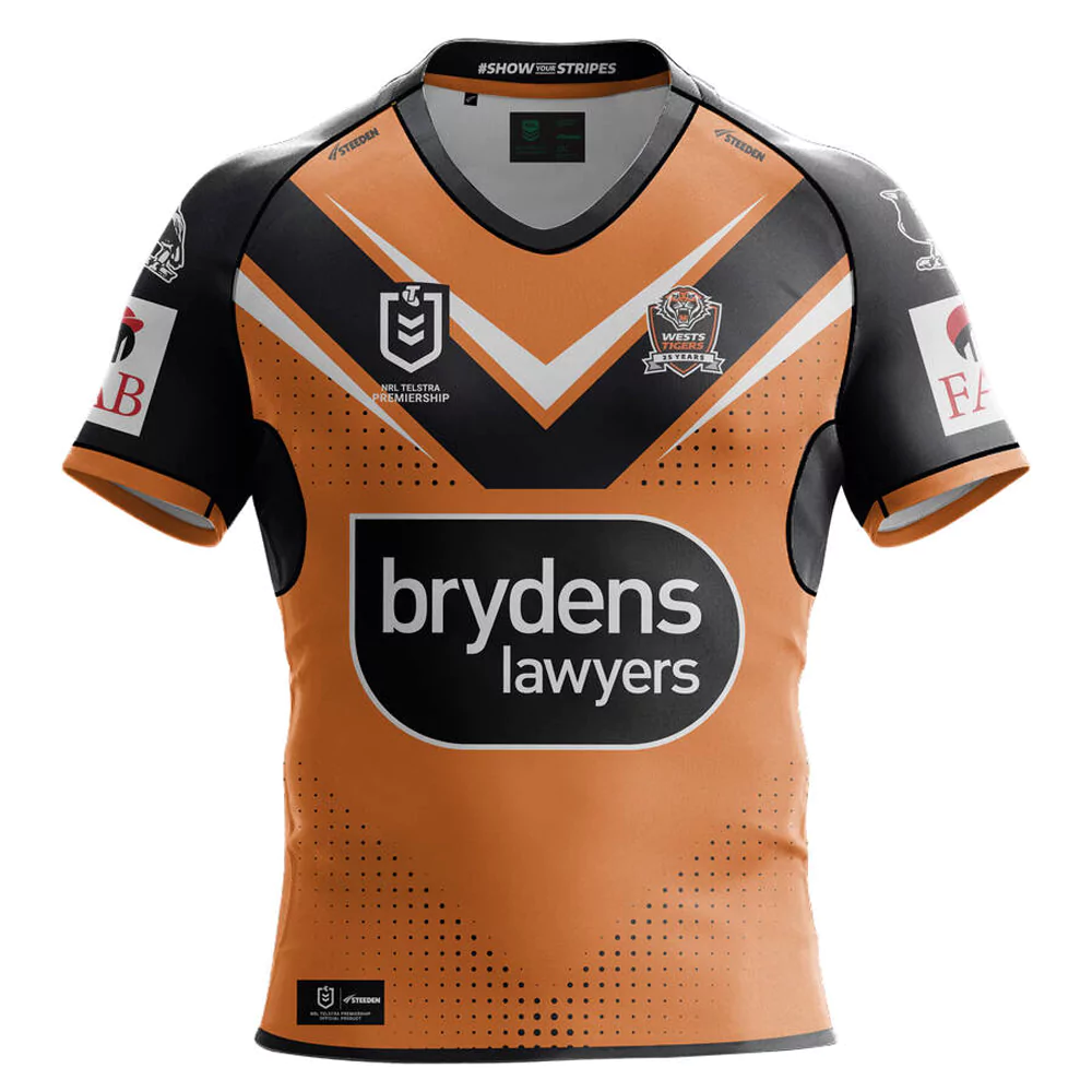 Buy 2024 Wests Tigers NRL Away Jersey Mens NSW Jerseys