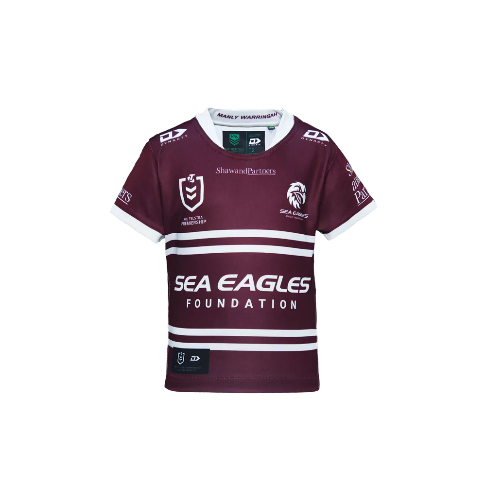 Buy 2024 Manly Sea Eagles NRL Home Jersey Toddler NSW Jerseys