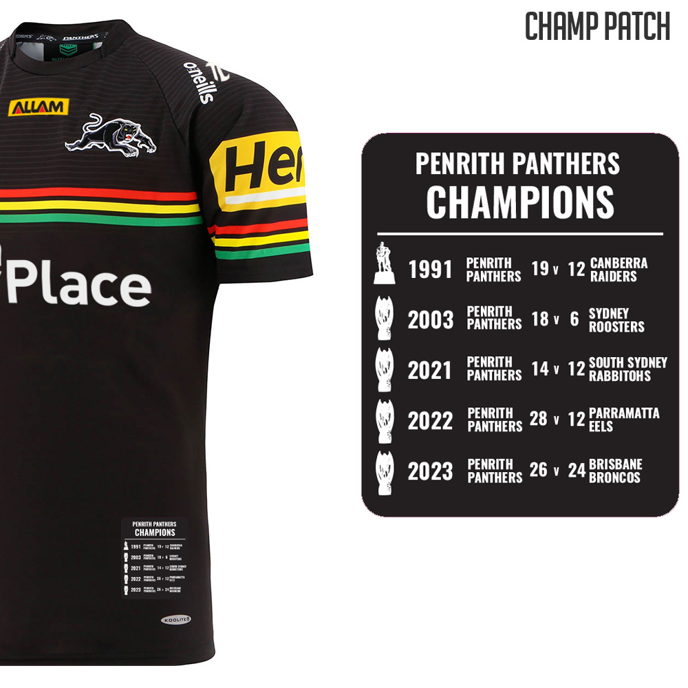 Buy 2024 Penrith Panthers NRL Home Jersey Mens NSW Jerseys